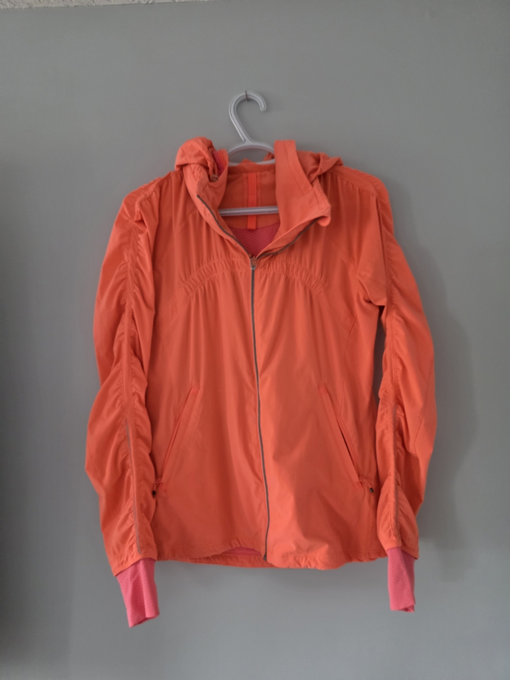 Lululemon Lightweight Hooded Jacket - Coral